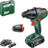 Bosch Groen AdvancedImpact 18 Accu Klopboor | 1x 18V 2.5Ah Li-Ion | Verwisselbare Kop +Koffer [0.603.9B5.108] -Bosch Winkel Bosch AdvancedImpact 18 0.603.9B5.108