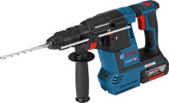 Bosch Professional GBH 18 V-26 F + GDE Accuboorhamer | 18V 6.0 Ah Li-Ion | +Koffer +Stofafzuiging [0.611.910.005] -Bosch Winkel Bosch Blauw 0.611.910.005 GBH 18 V 26 F ext 2