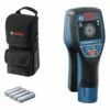 Bosch Professional D-Tect 120 Digitale Detector Wallscanner | AA-Batterijen | +Tasje [0.601.081.303] -Bosch Winkel Bosch Blauw D Tect 120 0.601.081.303