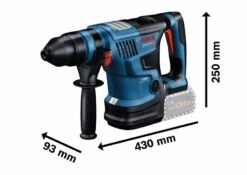 Bosch Professional GBH 18V-34 CF Accu Boorhamer BiTURBO | SDS+ | 18 Volt | Basic | +Koffer [0.611.914.001] -Bosch Winkel Bosch Blauw GBH 18V 34 CF 0.611.914.002 ext 3