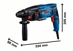 Bosch Professional GBH 2-21 + Boren Boorhamer 2J | SDS+ 21 Mm | 720 Watt | + Koffer [0.611.2A6.002] -Bosch Winkel Bosch Blauw GBH 2 21 boren 0.611.2A6.002 ext 2