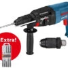Bosch Professional GBH 2-26 F + Boren Boorhamer | SDS-Plus | 830W | 2,7J | +Boorhouder En Borenset [0.611.2A4.001] -Bosch Winkel Bosch Blauw GBH 2 26 F Boren 0.611.2A4.001