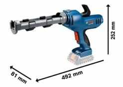 Bosch Professional GCG 18V-310 Accu Kitpistool | 18 Volt | 3.5 KN | 310 Ml | Basic [0.601.9C4.000] -Bosch Winkel Bosch Blauw GCG 18V 310 0.601.9C4.000 ext 2