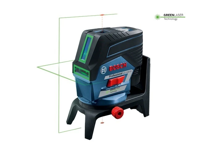 Bosch Professional GCL 2-50 CG - Set Combi-lijnlaser | 12V | Bluetooth | 20m | Groen | +L-Boxx [0.601.066.H00 - Groen] - Afbeelding 2