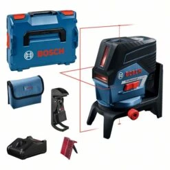 Bosch Professional GCL 2-50 C +L-Boxx Combilaser Accu 12V + Lader | Rood 20 Mtr | +RM2 | +L-Boxx [0.601.066.G03]