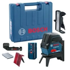 Bosch Professional GCL 2-50 Set Combi-lijnlaser | Rood | 20m | 2 Lijnen | +Houders En Ontvanger [0.601.066.F01]