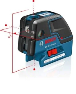Bosch Professional GCL 25 Punt / Lijnlaser | Eenvoudige Bediening | Compact | 30 M [0.601.066.B00] -Bosch Winkel Bosch Blauw GCL 25 0.601.066.B00 ext 7