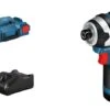 Bosch Professional GDR 12V-105 Accu Slagschroevendraaier | 12 V 2,0 Ah Li-Ion | +L-Boxx [0.601.9A6.977] -Bosch Winkel Bosch Blauw GDR 12V 105 0.601.9A6.977