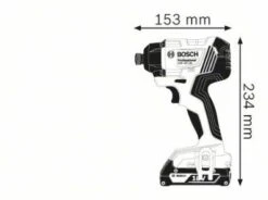 Bosch Professional GDR 18V-160 Accuslagschroevendraaier | 1/4 Inch | 18V 2,0 Ah | +L-Boxx [0.601.9G5.100] -Bosch Winkel Bosch Blauw GDR 18 V 160 0.601.9G5.100 ext 4