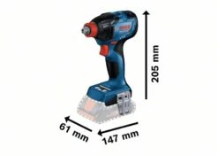 Bosch Professional GDX 18V-210 C Slagmoeraanzetter 1/4+1/2 Inch | 18V Solo | +GCY +L-Boxx [0.601.9J0.201] -Bosch Winkel Bosch Blauw GDX 18V 210 C 0.601.9J0.201 ext 3