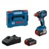 Bosch Professional GDX 18V-210 C Slagmoeraanzetter 1/4+1/2 Inch | 18V 4.0A ProCore | +GCY +L-Boxx [0.601.9J0.203] -Bosch Winkel Bosch Blauw GDX 18V 210 C 0.601.9J0.203