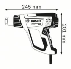 Bosch Professional GHG 20-63 Heteluchtpistool | 2000 Watt | Met Display [0.601.2A6.201] -Bosch Winkel Bosch Blauw GHG 20 63 0.601.2A6.201 ext 6
