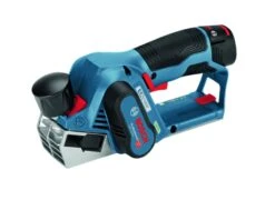 Bosch Professional GHO 12V-20 (2x Accu) Accu Schaafmachine | 12 V 3,0 Ah Li-Ion | Borstelloos | +L-Boxx [0.601.5A7.001]