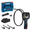 Bosch Professional GIC 12V-5-27 C Accuinspectiecamera | 1x Accu 12V 2.0Ah | Kabel 1.5 M | L-Boxx [0.601.241.401] -Bosch Winkel Bosch Blauw GIC 12V 5 27 C 0.601.241.401