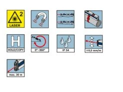 Bosch Professional GIM 60 L Hellingmeter | Digitaal | 0 - 360 Graden | 60 Cm | Met Puntlaser [0.601.076.900] -Bosch Winkel Bosch Blauw GIM 60 L 0.601.076.900 ext 5
