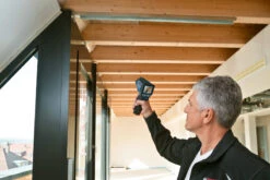 Bosch Professional GIS 1000 C Thermo- En Vochtdetector | 12 Volt 1,5 Ah | +L-Boxx [0.601.083.301] -Bosch Winkel Bosch Blauw GIS 1000 C 0.601.083.301 ext 12