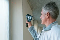 Bosch Professional GIS 1000 C Solo Thermo- En Vochtdetector | -40 Tot 1000 Gr | 12V | Solo |+L-Boxx [0.601.083.308] -Bosch Winkel Bosch Blauw GIS 1000 C 0.601.083.301 ext 14 1