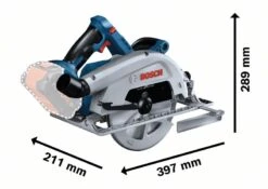 Bosch Professional GKS 18V-68 C Accu Cirkelzaag | 68 Mm | BiTurbo | 18V Solo | +L-Boxx [0.601.6B5.001] -Bosch Winkel Bosch Blauw GKS 18V 68 C 0.601.6B5.030 ext 3