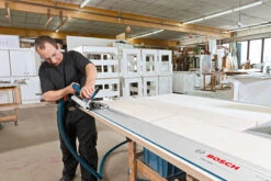 Bosch Professional GKS 18V-57 G + FSN Accu Cirkelzaag | 57 Mm | 18 V 5,0 Ah Li-Ion| +L-Boxx + FSN 1400 [0.615.990.M90] -Bosch Winkel Bosch Blauw GKS 18v 57 G 0.601.6A2.101 ext 3 1