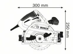 Bosch Professional GKS 55+ GCE Cirkelzaag | 165 Mm | 1350 Watt | FSN Compitable | HM-zaagblad [0.601.682.100] -Bosch Winkel Bosch Blauw GKS 55 GCE 0.601.682.100 ext 5