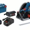 Bosch Professional GKT 18V-52 GC Accu Invalzaag | BiTurbo | 18V 5,5 Ah Li-Ion | +L-Boxx +FSN1400 [0.615.990.M0A] -Bosch Winkel Bosch Blauw GKT 18V 52 GC 0.615.990.MOA