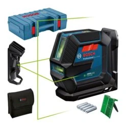 Bosch Professional GLL 2-15 G Lijnlaser | Compact | Groen | 15 Meter | +LB 10 + Koffer [0.601.063.W02]