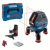 Bosch Professional GLL 3-50 L-Boxx + BM1 Kruislijnlaser | 10 M | Compact | + L-Boxx | +BM1 Houder [0.601.063.802] -Bosch Winkel Bosch Blauw GLL 3 50 L Boxx BM1 0.601.063.802