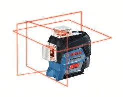 Bosch Professional GLL 3-80 C Lijnlaser | 30 Mtr | Rood | 3x 360 Gr Lijn | Bluetooth | +Tb [0.601.063.R00] -Bosch Winkel Bosch Blauw GLL 3 80 C 0.601.063.R00 ext 11 3