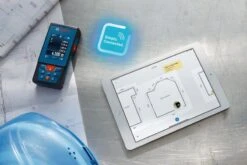 Bosch Professional GLM 100-25 C Laserafstandsmeter | 100 Mtr | Connect | Geheugen 50+ Metingen [0.601.072.Y00] -Bosch Winkel Bosch Blauw GLM 100 25 C 0.601.072.Y00 ext 3