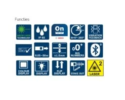 Bosch Professional GLM 50-27 CG Laserafstandmeter | Groene Laser | Tot 50m | +Voeding BA [0.601.072.U01] -Bosch Winkel Bosch Blauw GLM 50 27 CG 0.601.072.U00 ext 4