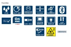 Bosch Professional GLM 50-27 C Laserafstandmeter | Rode Laser | Meetafstand: Tot 50m [0.601.072.T00] -Bosch Winkel Bosch Blauw GLM 50 27 C 0.601.072.T00 ext 4