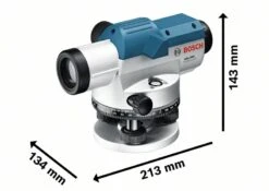 Bosch Professional GOL 20 D Waterpas | Vergroting 20x | Nivelleren 30mm Tot 30m | Bereik 60m [0.601.068.400] -Bosch Winkel Bosch Blauw GOL 20 D 0.601.068.400 ext 5
