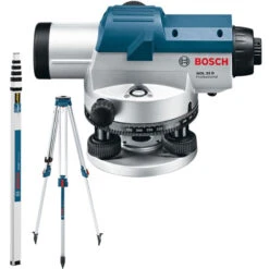 Bosch Professional GOL 32 D Set Nivelleertoestel | Vergroten 32x | +Statief En Meetlat [0.615.994.0AX]