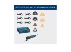 Bosch Professional GOP 30-28 L-Boxx Multitool | 300 Watt | Starlock | L-Boxx | +Accessoires [0.601.237.000] -Bosch Winkel Bosch Blauw GOP 30 28 L Boxx 0.601.237.000 ext 7