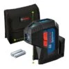 Bosch Professional GPL 3 G Puntlaser | Groen | 3 Punten | Zelfnivellerend [0.601.066.N00] -Bosch Winkel Bosch Blauw GPL 3 G 0.601.066.N00