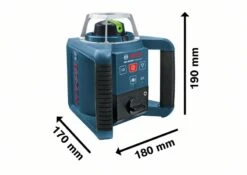 Bosch Professional GRL 300 HVG Rotatielaser | Groen | +LR1G +WM4 +RC1 | + Koffer [0.601.061.701] -Bosch Winkel Bosch Blauw GRL 300 HVG 0.601.061.701 ext 6