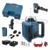 Bosch Professional GRL 300 HV Set Rotatielaser | Rood | +LR1 +WM4 +RC1 | + Koffer En TB [0.601.061.501] -Bosch Winkel Bosch Blauw GRL 300 HV Set 0.601.061.501