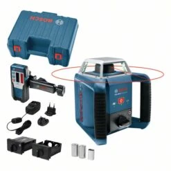 Bosch Professional GRL 400 H Rotatielaser | Rood | +Laserontvanger LR 1 | +Koffer [0.601.061.800]