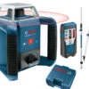 Bosch Professional GRL 400 H + BT170 + GR240 Rotatielaser | Rood | Laserontvanger LR1 + Statief BT170 +GR240 [0.615.994.03U] -Bosch Winkel Bosch Blauw GRL 400 H BT170 GR240 0.615.994.03U