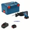 Bosch Professional GSA 18V-28 Accu Reciprozaag | 18 Volt 5.5 Ah ProCore | + L-Boxx [0.601.6C0.003] -Bosch Winkel Bosch Blauw GSA 18V 28 0.601.6C0.003