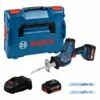 Bosch Professional GSA 18 V-LI C Accu Reciprozaag | 200 Mm | 18 Volt 5.0 Ah Li-Ion | +L-Boxx [0.601.6A5.002] -Bosch Winkel Bosch Blauw GSA 18 V LI C 0.601.6A5.002