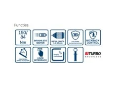 Bosch Professional GSB 18V-150 C Accu Klopboor | 18V 8,0Ah ProCore | Borstelloos | L-Boxx [0.601.9J5.105] -Bosch Winkel Bosch Blauw GSR 18V 150 C 0.601.9J5.005 ext 4 1