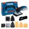 Bosch Professional GSS 18V-13 Professional Accu Schuurmachine | Vlak | 115 Mm | 18 Volt | Basic | +L-Boxx [0.601.9L0.101] -Bosch Winkel Bosch Blauw GSS 18V 13 Professional 0.601.9L0.101