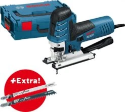 Bosch Professional GST 150 CE - Actie Decoupeerzaag | 780 Watt | + L-Boxx + Actie Zaaagbladen [0.601.512.008]