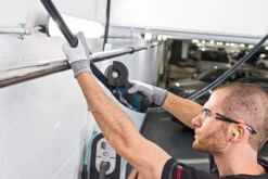 Bosch Professional GWS 12V-76 Accu Haakse Slijper | 76 Mm | 12 Volt 3,0 Ah Li-ion | +L-Boxx [0.601.9F2.00B] -Bosch Winkel Bosch Blauw GWS 108 76 V EC 0.601.9F2.002 ext 10 2