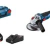 Bosch Professional GWS 18V-10 Accu Haakse Slijper | 125mm | 18V 4,0 Ah Li-Ion | +L-Boxx [0.601.9J4.007] -Bosch Winkel Bosch Blauw GWS 18V 10 0.601.9J4.007