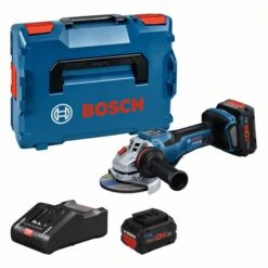 Bosch Professional GWS 18V-15 PSC Accu Haakse Slijper | 18V 8.0 Ah ProCore | PROtection | +L-Boxx [0.601.9H6.B01]