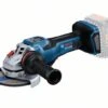 Bosch Professional GWS 18V-15 PSC Accu Haakse Slijper | 18V | PROtection | Basic | +L-Boxx [0.601.9H6.B02] -Bosch Winkel Bosch Blauw GWS 18V 15 PSC 0.601.9H6.B02