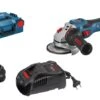 Bosch Professional GWS 18V-15 SC Accu Haakse Slijper | 18 Volt 5.5 Ah ProCore | +L-Boxx [0.601.9H6.102] -Bosch Winkel Bosch Blauw GWS 18V 15 SC 0.601.9H6.102