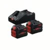 Bosch Professional Starterset 18 V 12.0 Ah Starterset 2x Accu ProCore18V 12.0 Ah | + Lader GAL 160 CV [1.600.A01.6GY] -Bosch Winkel Bosch Blauw Starterset 18 V 12.0 Ah 1.600.A01.6GY